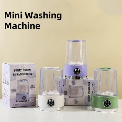 Wireless Charging Mini Washing Machine