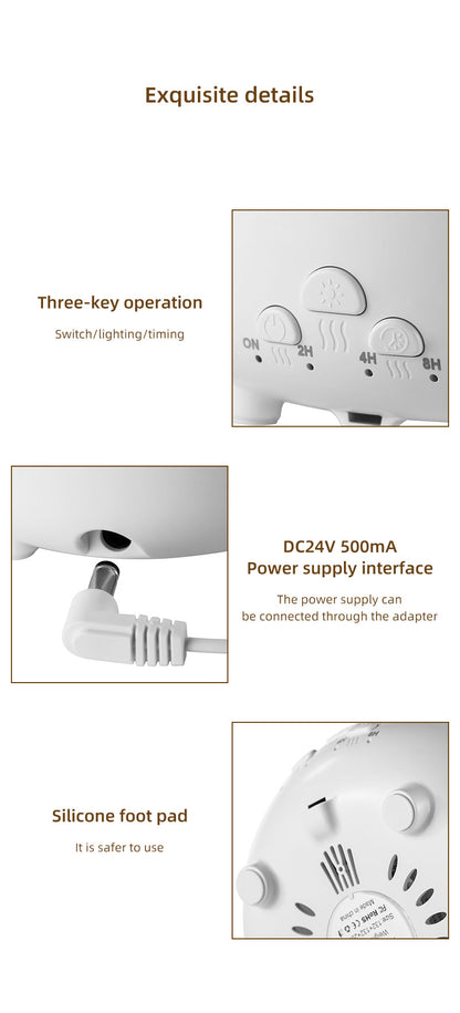 Colorful Raindrop Humidifier