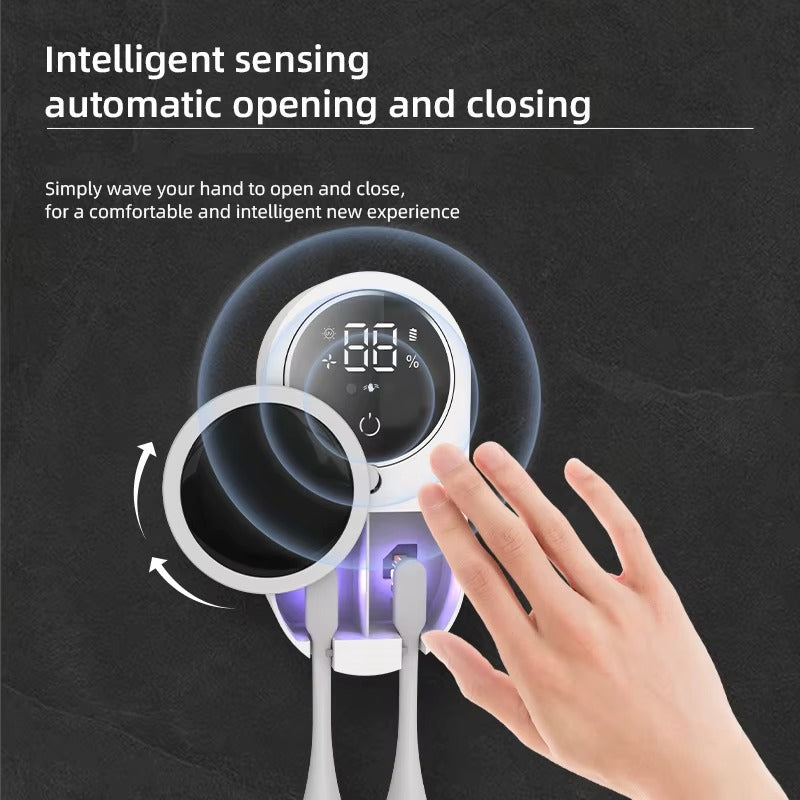 Double Automatic Sensing Toothbrush Box