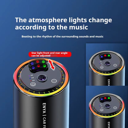 Car Air Purifier & Fragrance Diffuser