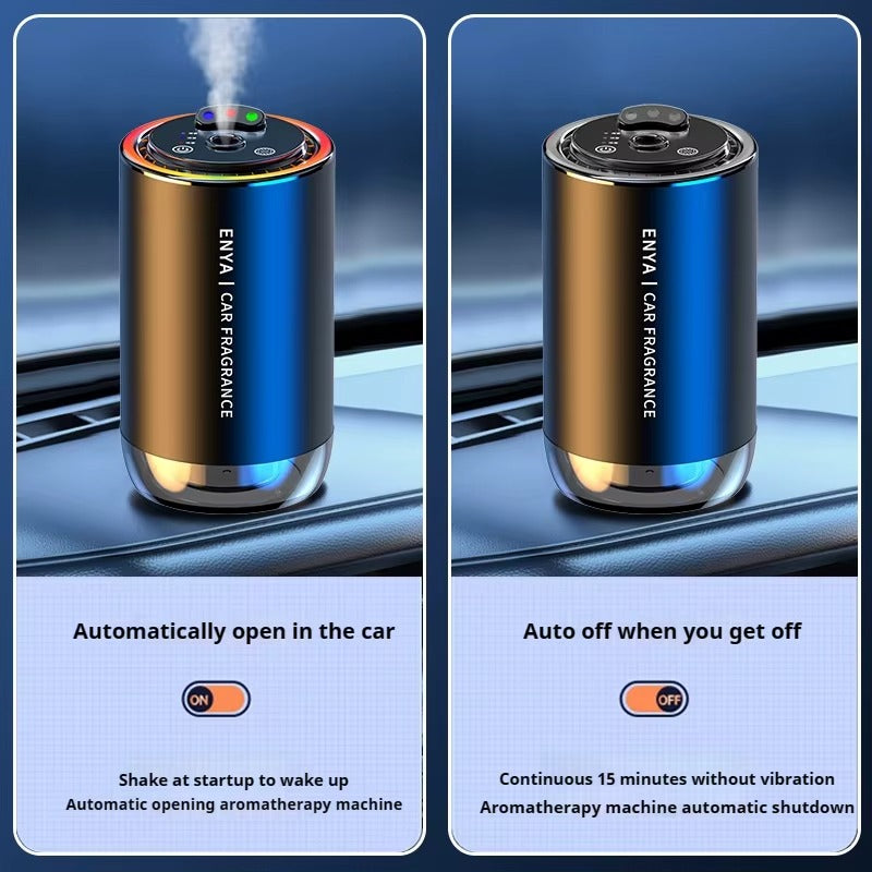 Car Air Purifier & Fragrance Diffuser