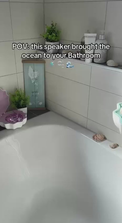 Shell Lamp with Bluetooth Speaker